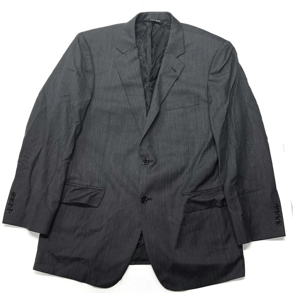 Jos A Bank Signature Suit Jacket Blazer Gray Mens 42R